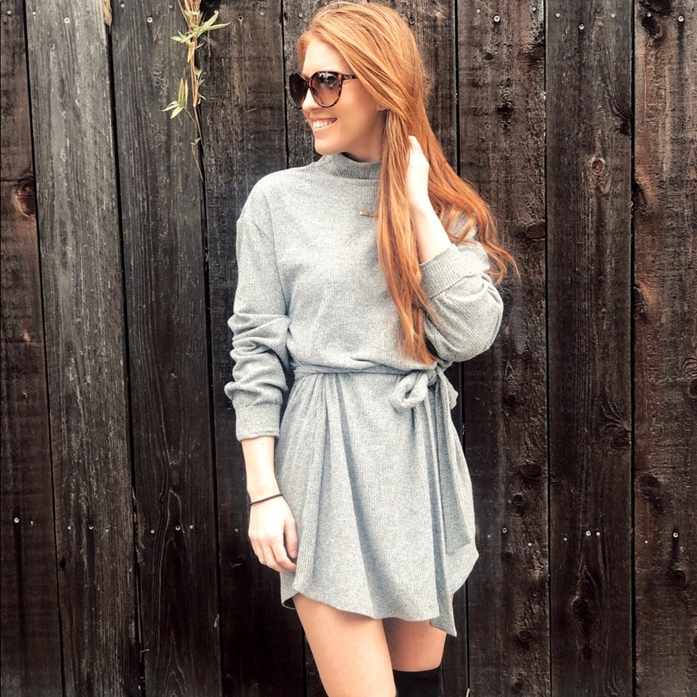 Topshop sweater dress